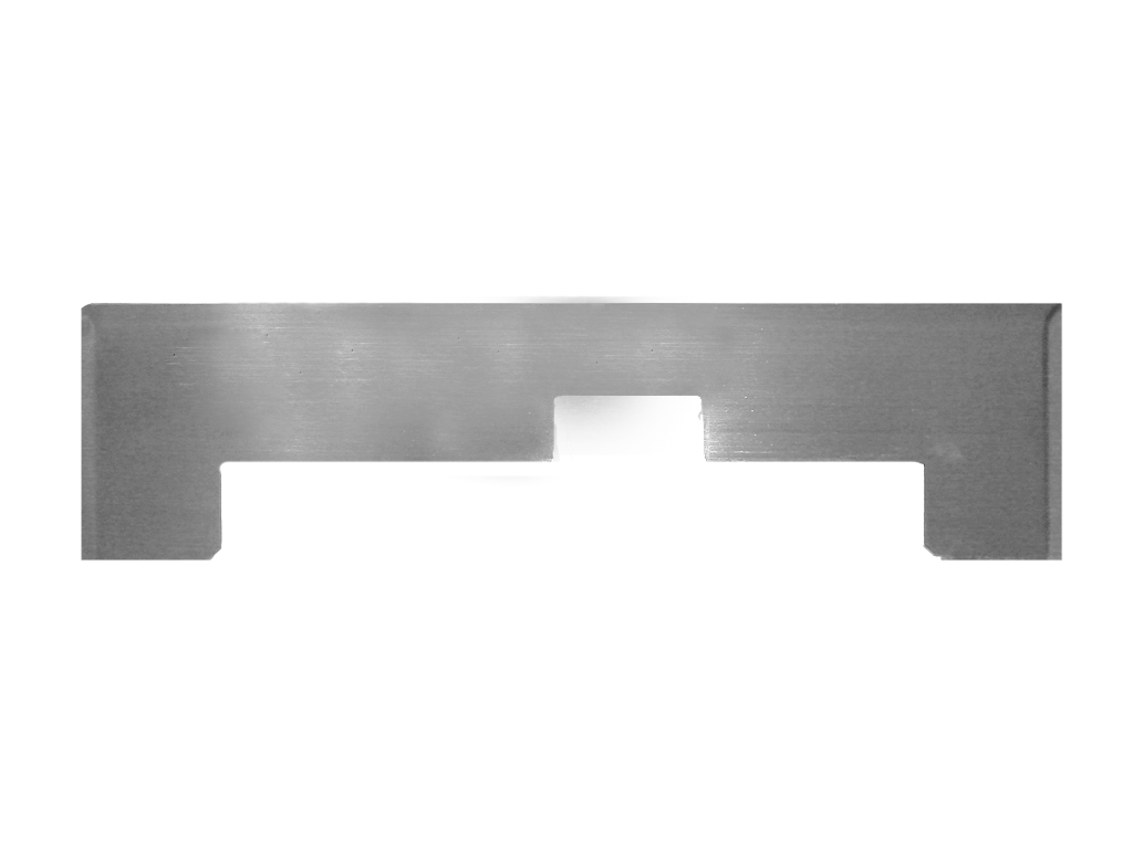 Edelstahlblende fr Kehrdose